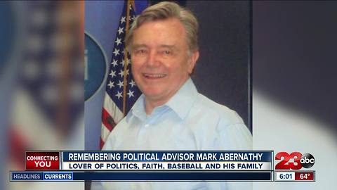 Political consultant Mark Abernathy dies