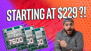 THREE New AMD Ryzen 7000 BUDGET CPU’s Coming SOON?!