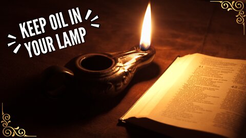 Prophetic Word - Dr. M. Gonzalez | Keep oil in your lamp - Listen, listen, listen!