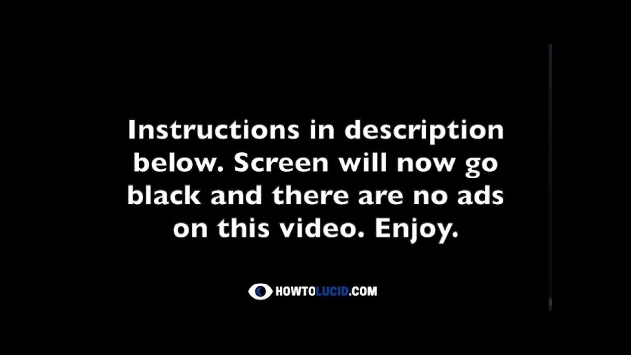 Lucid Dreaming Music POWERFUL With Black Screen (Binaural Beats For Lucid Dreams)