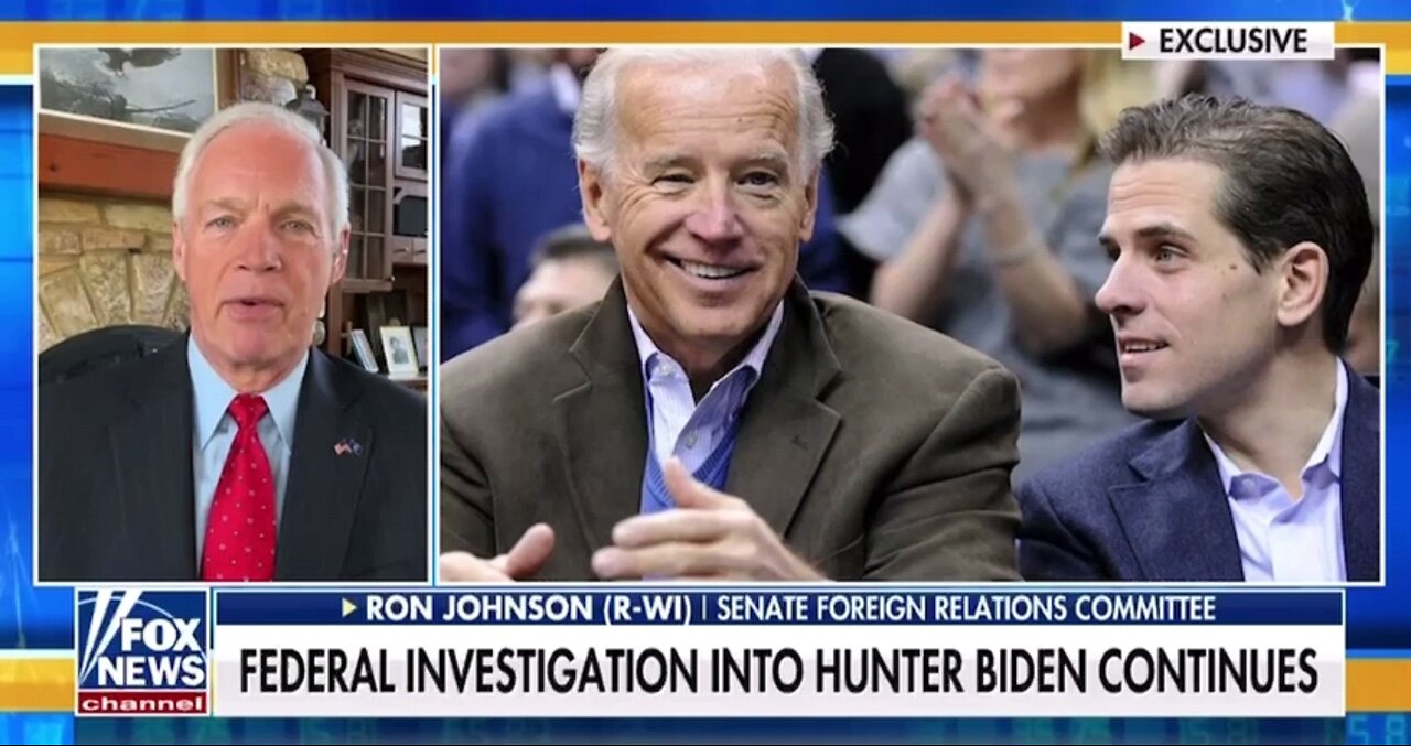 Sen. Ron Johnson on Biden family’s CORRUPT business dealings