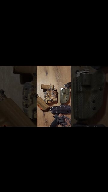 GearCraft Holsters- Custom Kydex For All The Things! #shorts