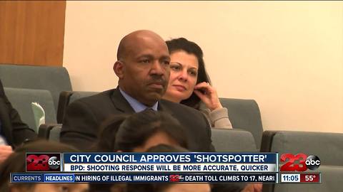 City council approves 'shotspotter' tech