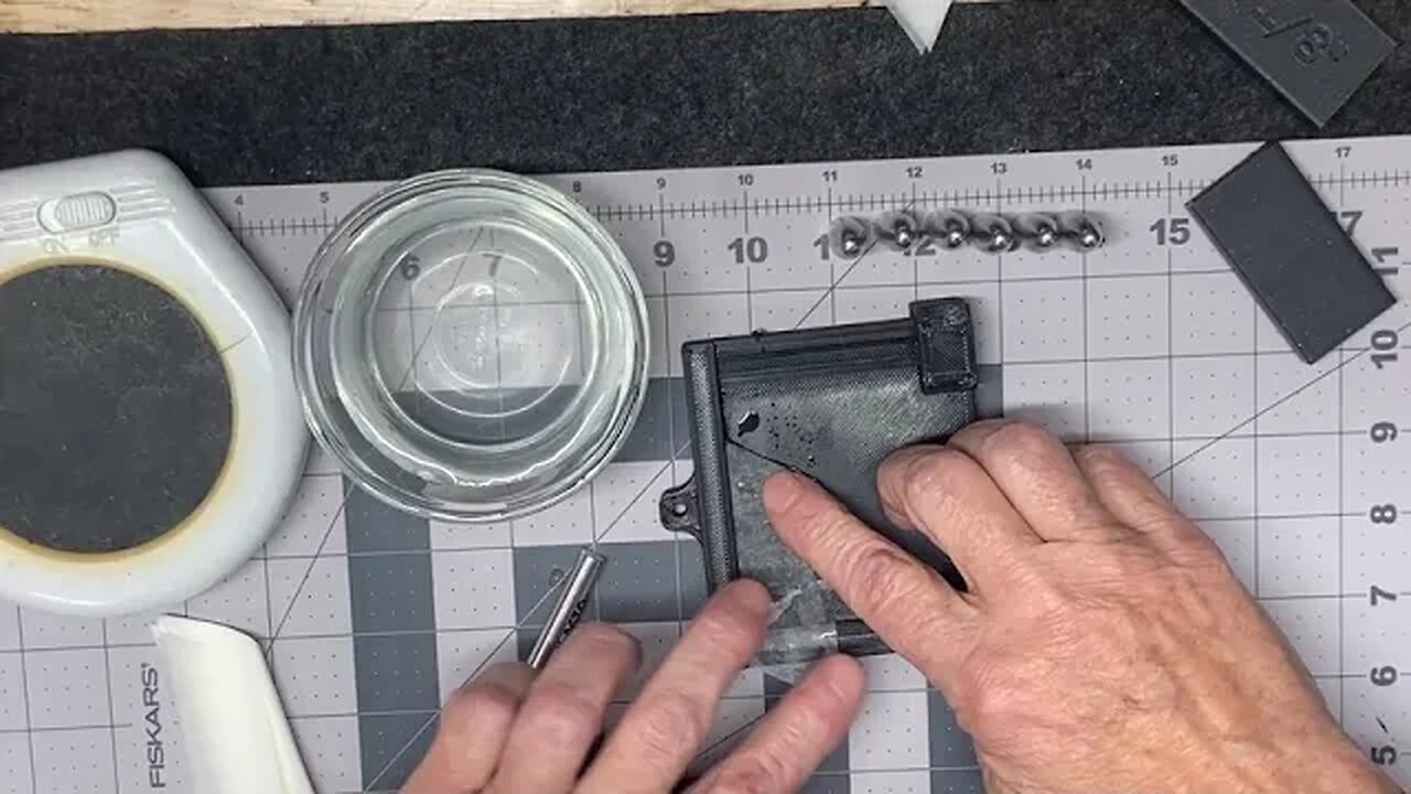 Paper Patch Demo 3D Printed Jig