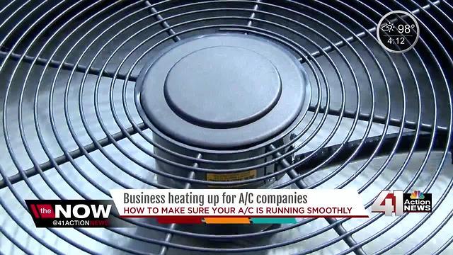 A/C businesses boom as heat wave presses on