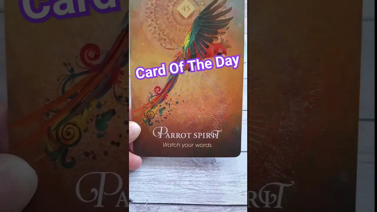 Watch Your Words #tarotreading #shorts #cardoftheday