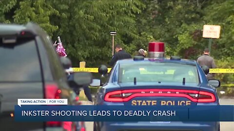 Inkster shooting leads to deadly crash in Dearborn Heights