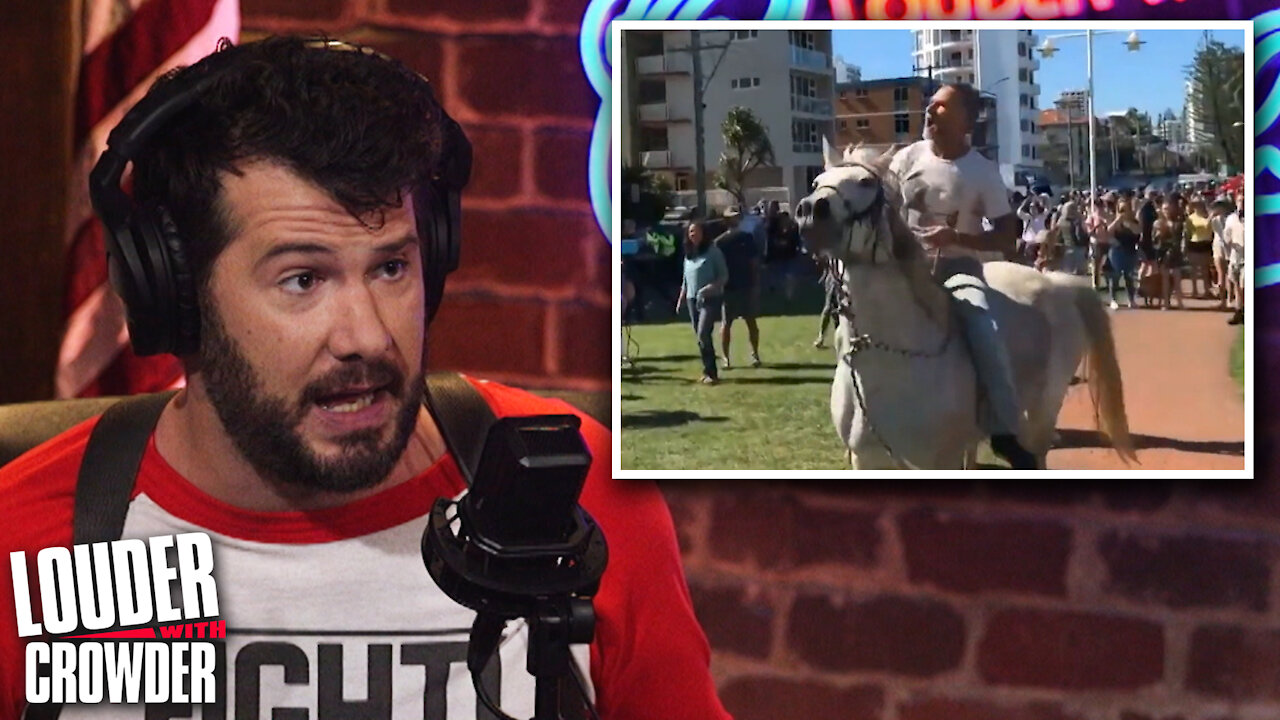 BREAKING! Australia Is a COVID WAR ZONE! | Louder with Crowder