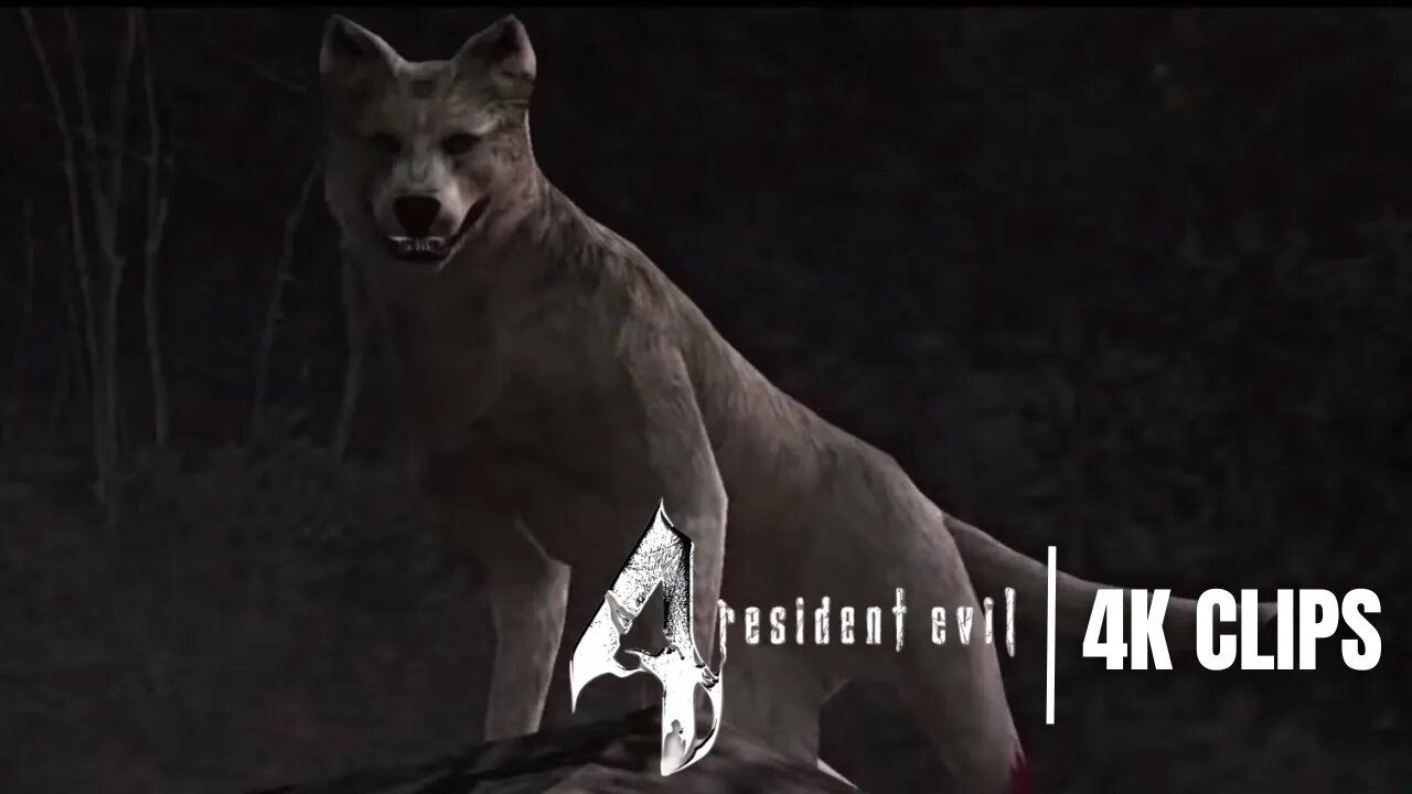 All White Doggo Scenes | Resident Evil 4 | 4K Clips