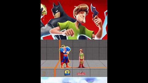 MULTIVERSUS - SALSICHA E SUPERMAN