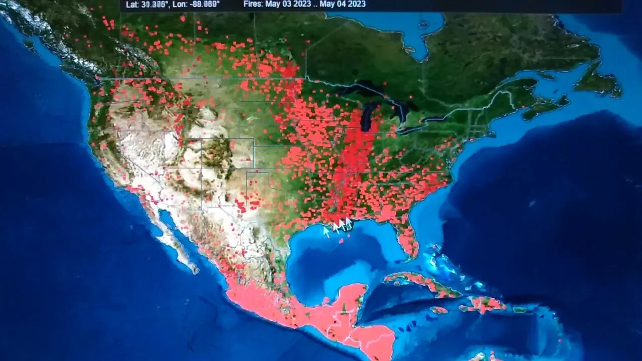 Magma Moving Across The U.S Bringing Big Droughts This Summer, Watch For A Large Earthquake 5/4/2023