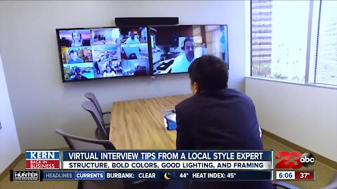 How to dress and prepare for a virtual interview