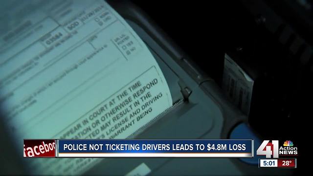 Police not ticketing drivers leads to $4.8M loss