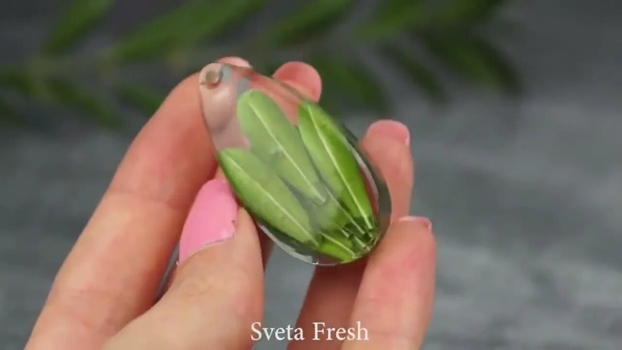 AMAZING DIY IDEAS FROM EPOXY RESIN / 20 COLORFUL EPOXY RESIN Green paradise