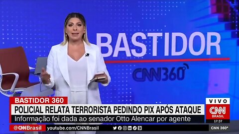 Policial relata terrorista pedindo Pix após ataque em Brasília | @shortscnn