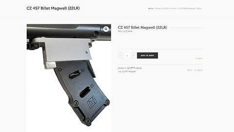 L3i Billet CZ457 Magwell