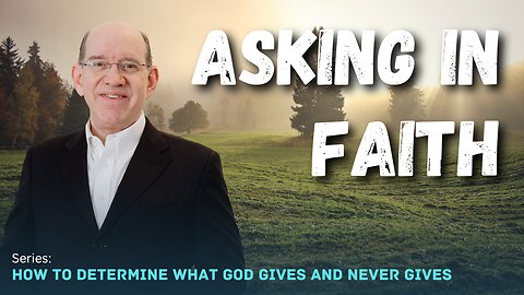 Asking in Faith