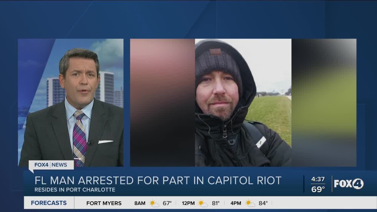 Charlotte County man took part in Capitol riots