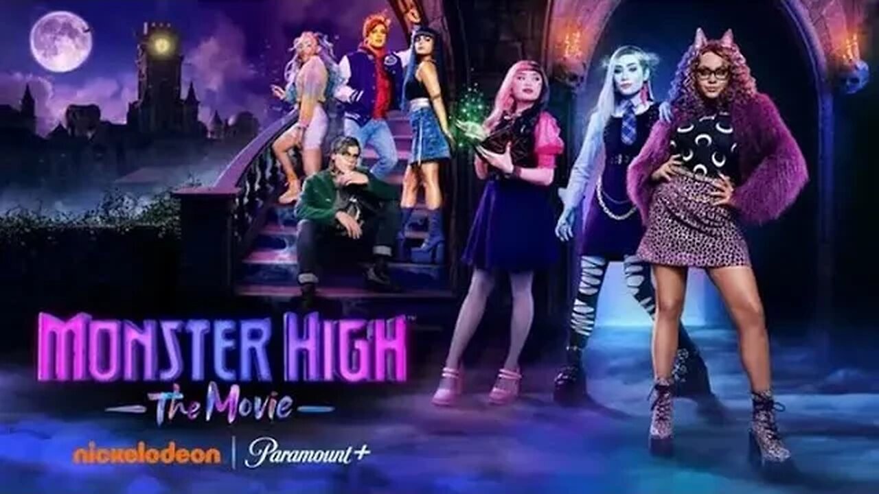 A monster high school where all kinds of monsters gather😱😱 #movie #film #monsterhigh