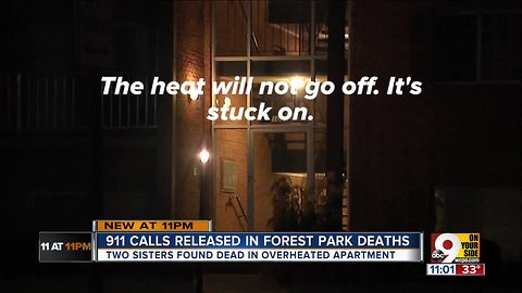 Police: Sisters died in apartment heated to over 100 degrees