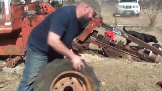 Ditchwitch running and driving