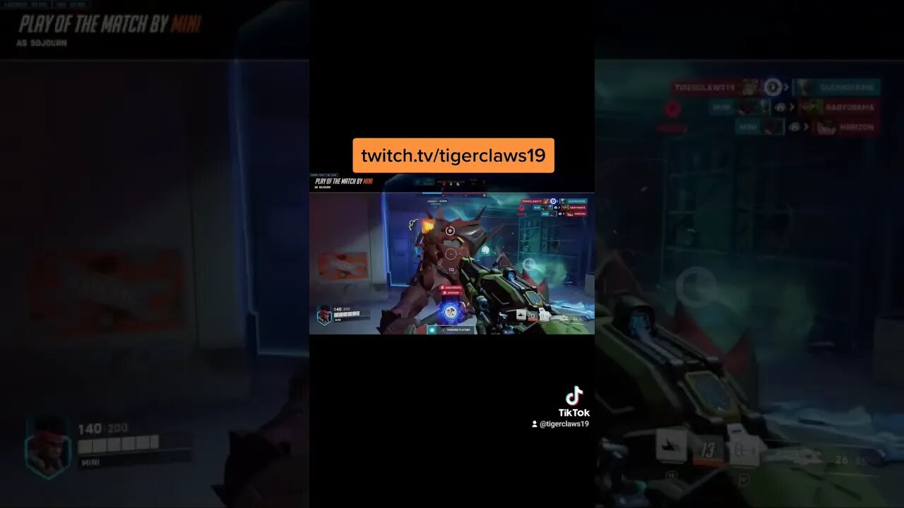 Play of the Game with Mini as Sojourn. I think she just got lucky.
