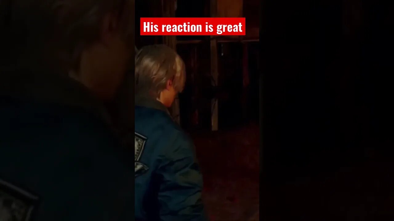 No wonder it’s called the skull shaker #residentevil #fyp #re4remake #reaction #shorts #gaming ￼