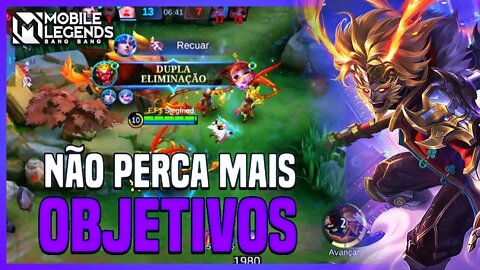 Esse Herói é PERFEITO Pra Jungle Focar os OBJETIVOS | MLBB