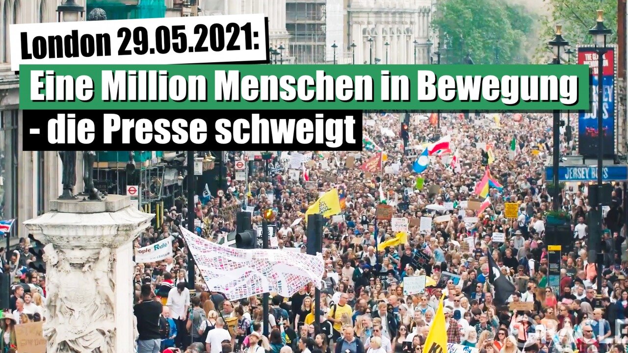 Million-DEMO in London - die Presse schweigt