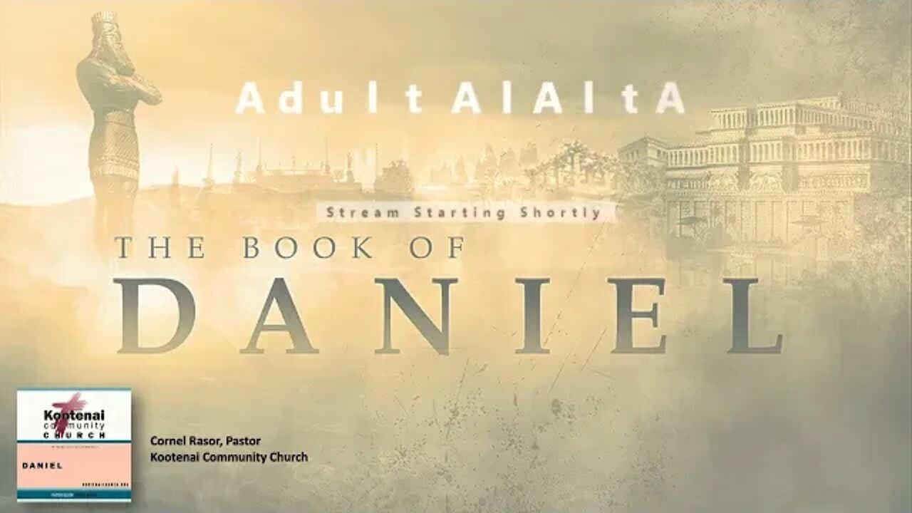 Destruction and Decree (Daniel 9: 27) | Adult Sunday School