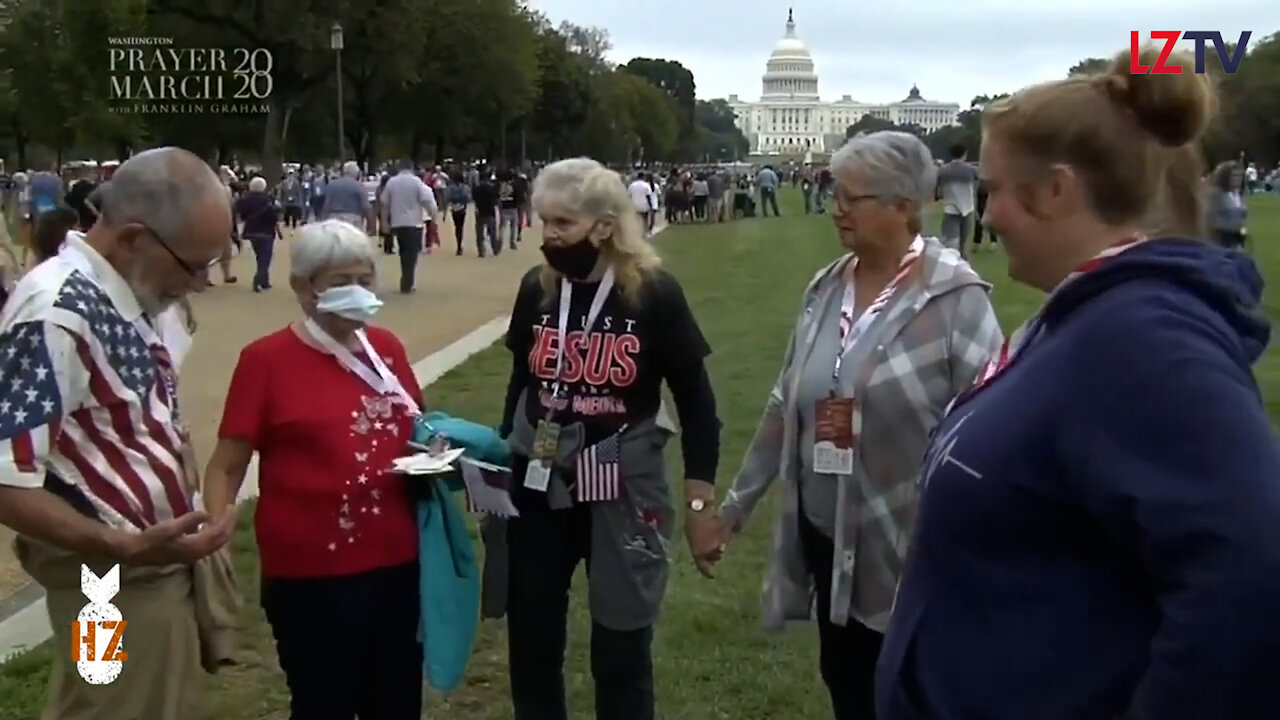 On the ground reporting from the Prayer March in Washington