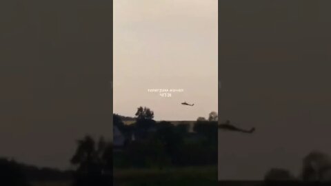 Video of the work of Russian attack helicopters Mi-28N on the Ukrainian military in the border area