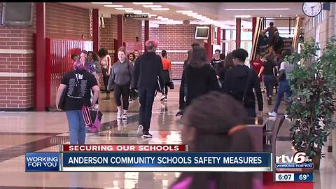 Safety starts at the door at Anderson Community Schools