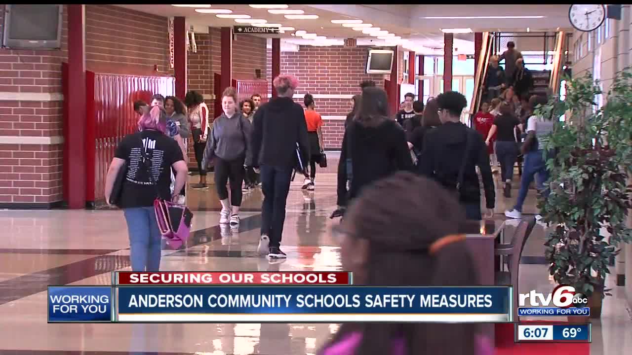 Safety starts at the door at Anderson Community Schools