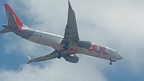 Boeing 737 MAX 8 PS-GPK coming from Rio de Janeiro to Fortaleza