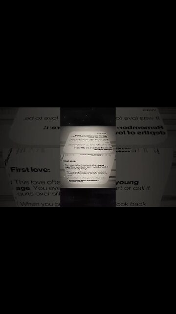 3 Loves In Our Lives #shorts