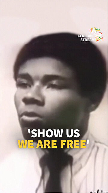 'SHOW US WE ARE FREE'