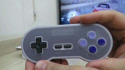 Controlador 8BitDo SN30 Sem Fio 2.4G para Super Nintendo (SNES) Original - AliExpress