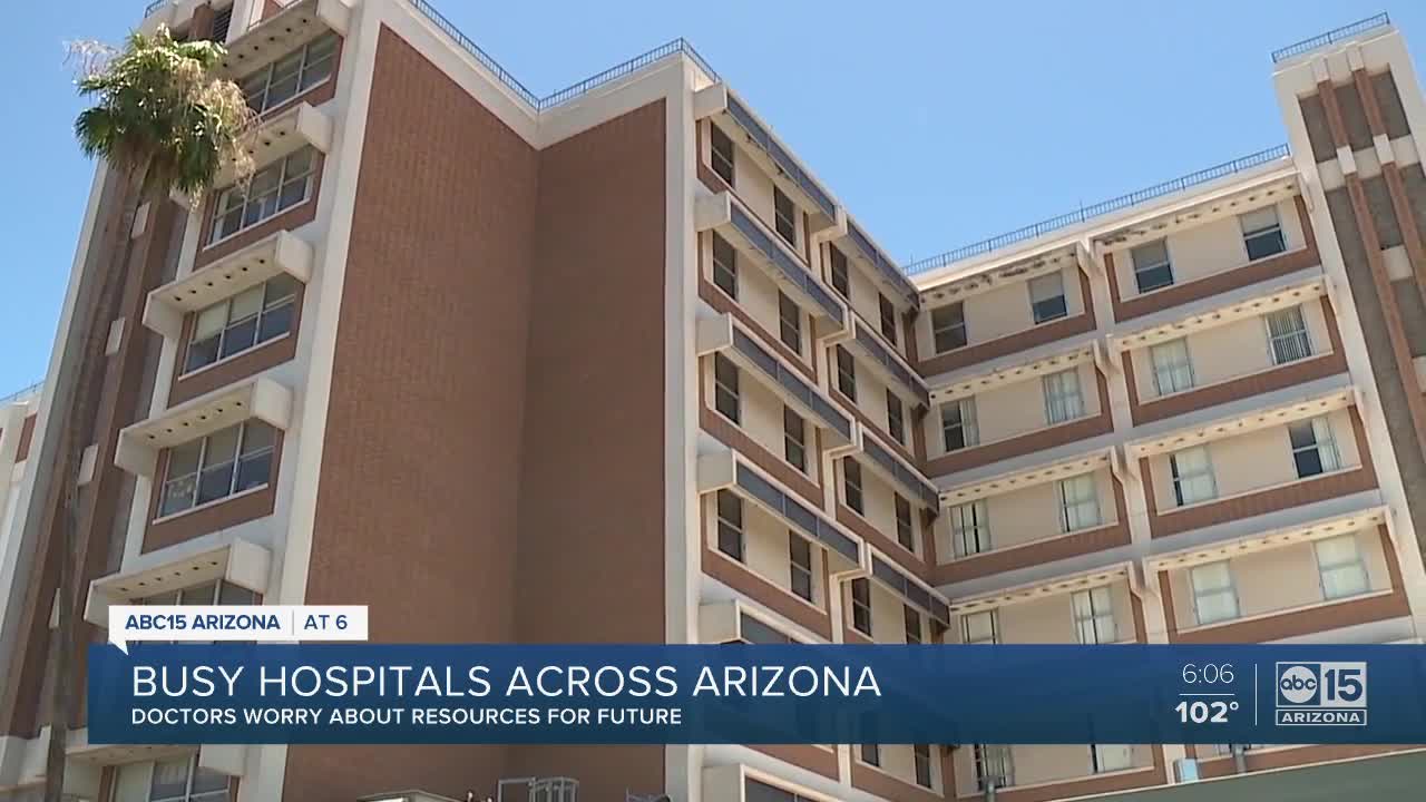 Busy hospitals across Arizona