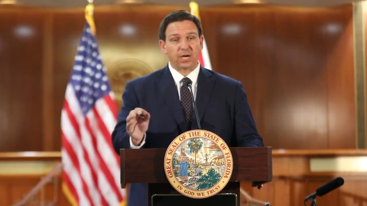 Gov. DeSantis EPIC Message As Libs Melt Down