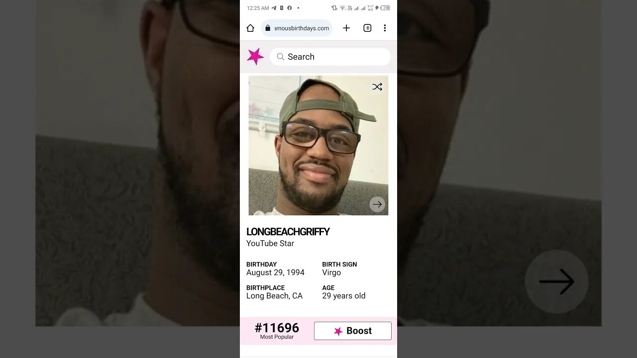 HAPPY 29 BIRTHDAY LONGBEACHGRIFFY YouTube Star