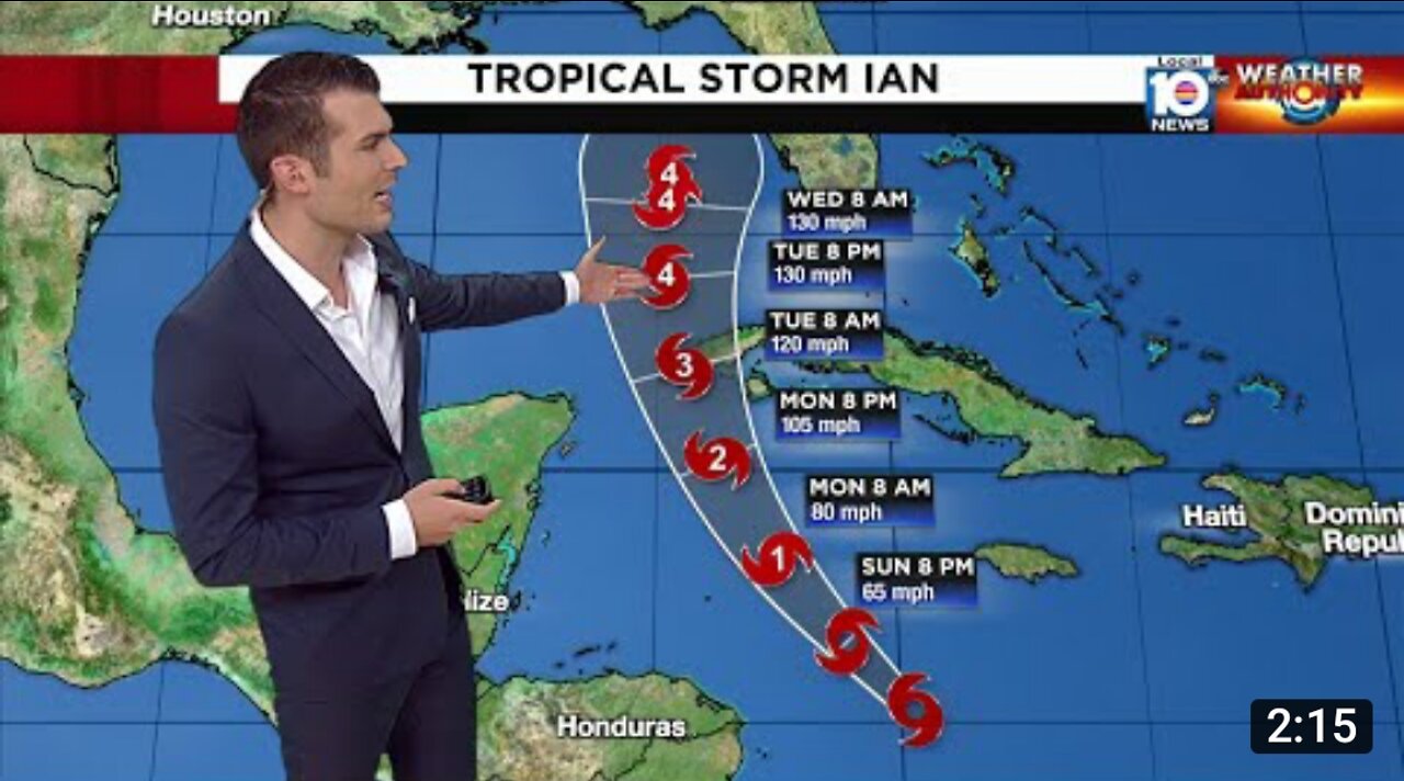 Tropical storm Len 11 a.m. advisory update