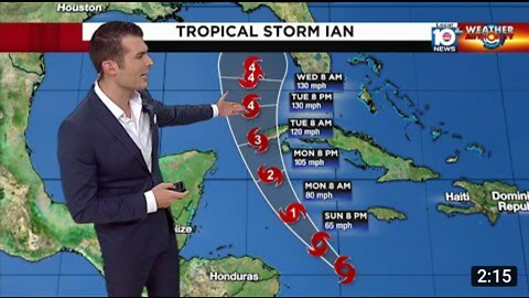 Tropical storm Len 11 a.m. advisory update