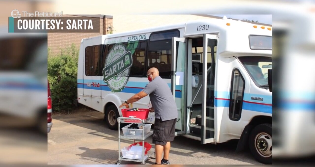 SARTA switches route to deliver meals to seniors