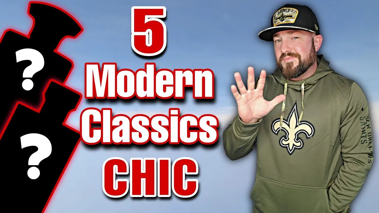 Top 5 Modern Classic "Chic" Fragrances for Men 2022