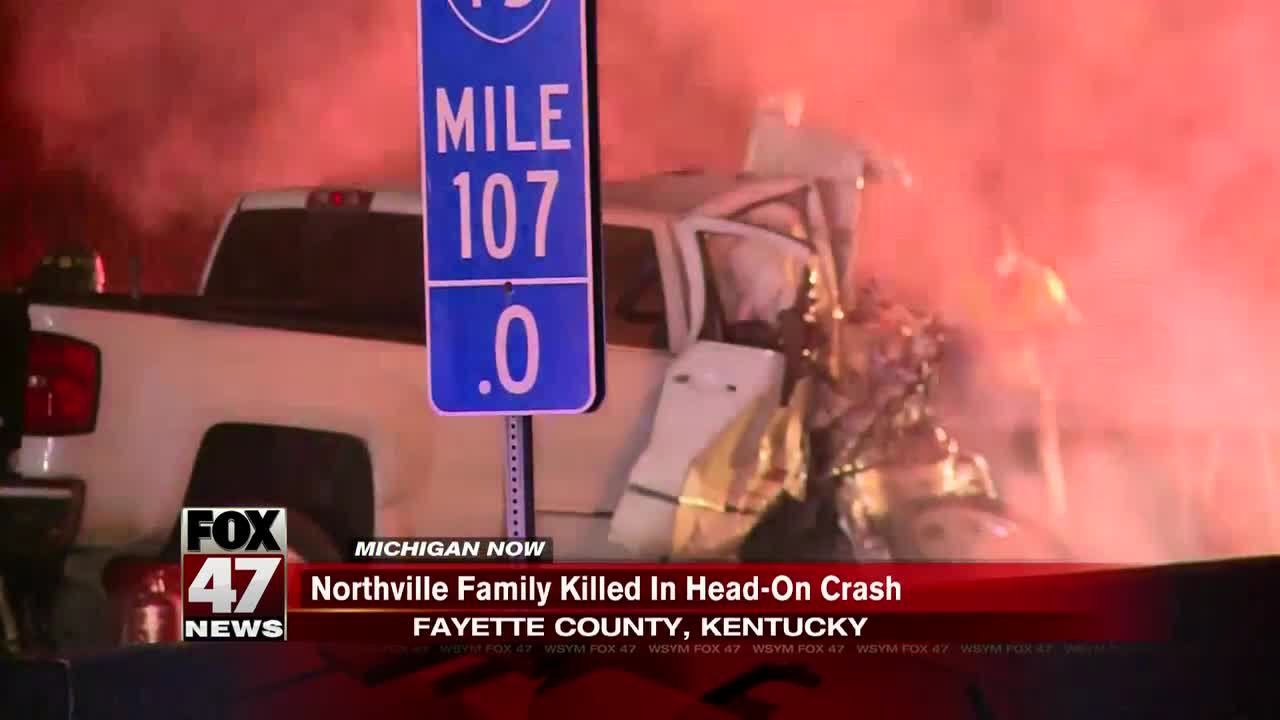 Northville family of 5 killed in wrong-way crash on Kentucky highway