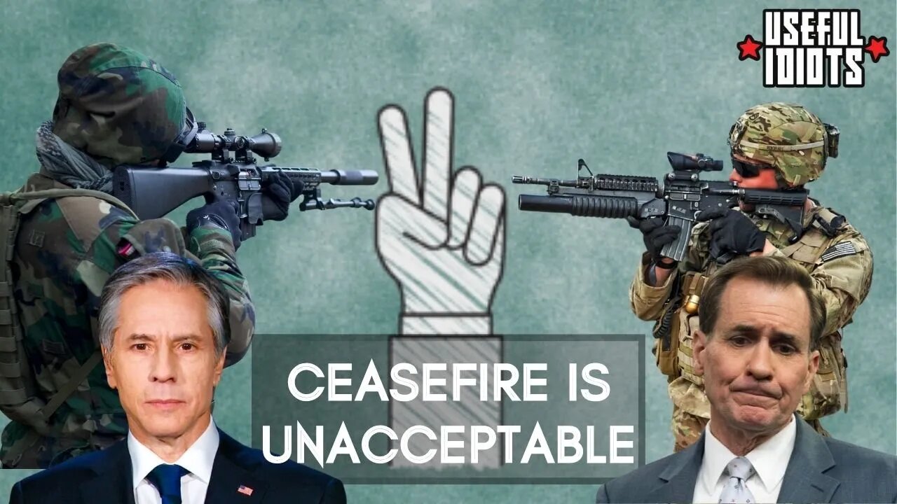 US Announces Peace is Unacceptable