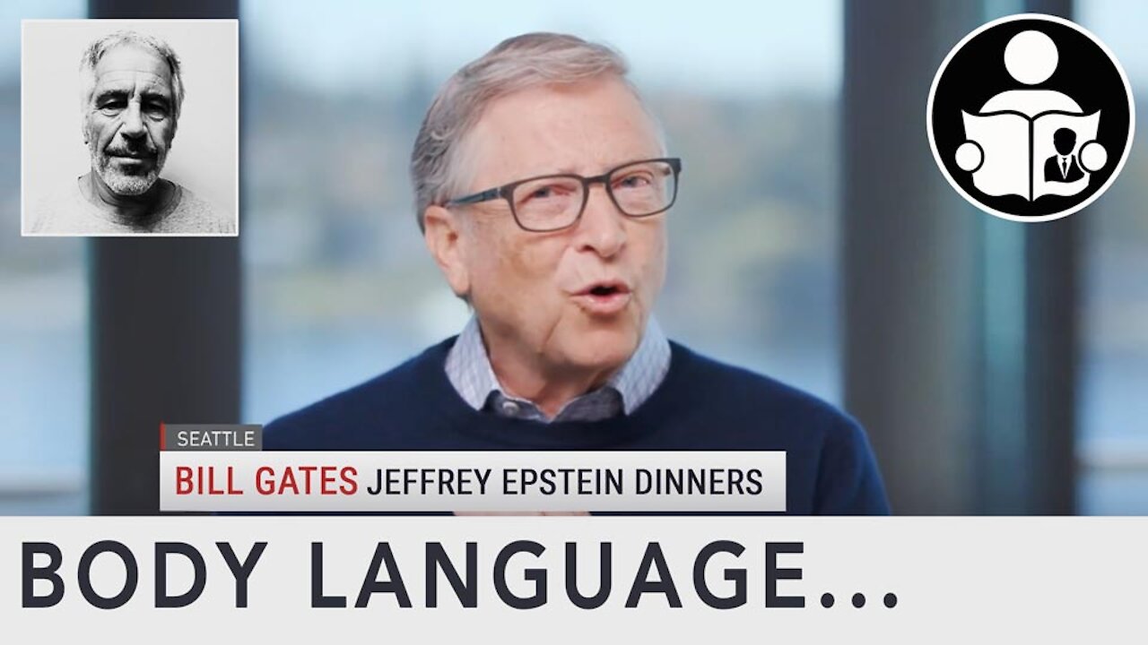 Body Language - Bill Gates and Epstein