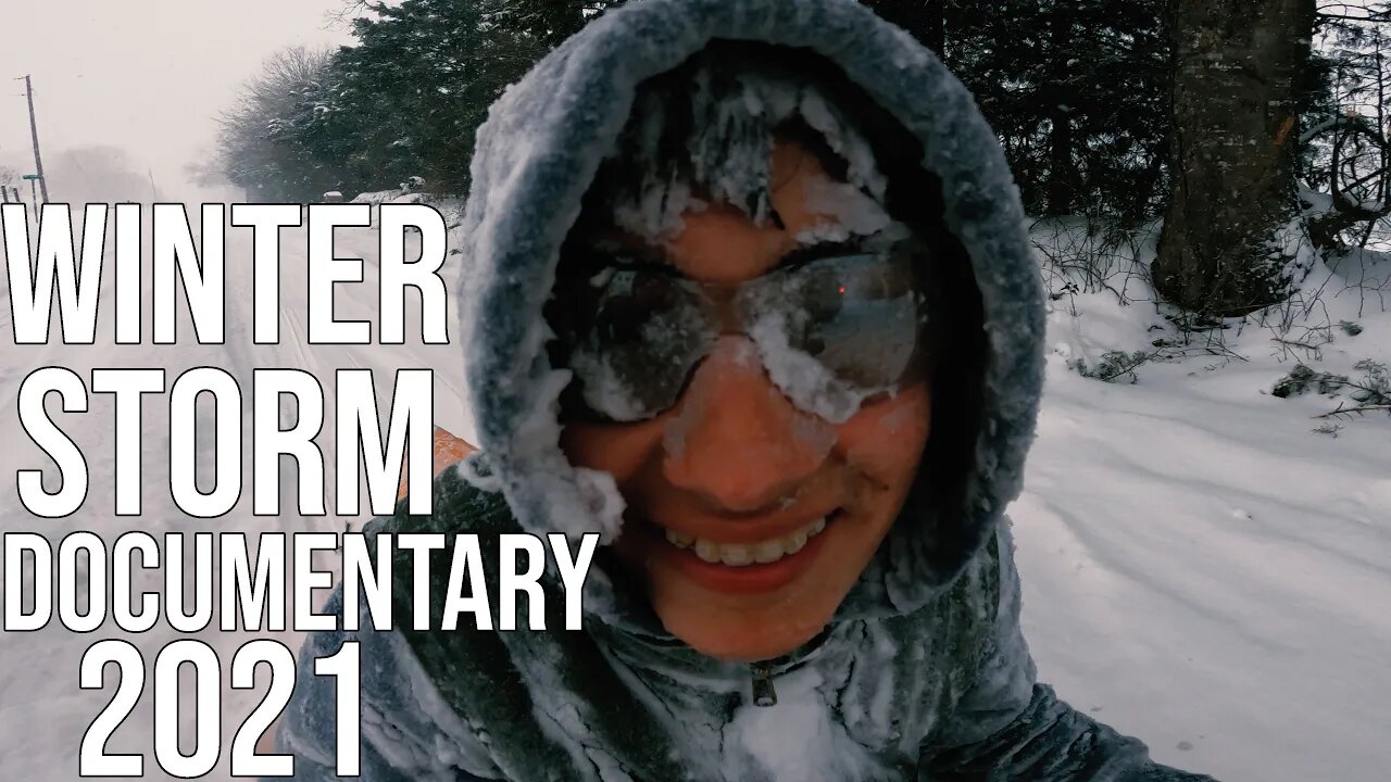 Winter Storm Documentary 2021/ Snow Kayaking At 30MPH!