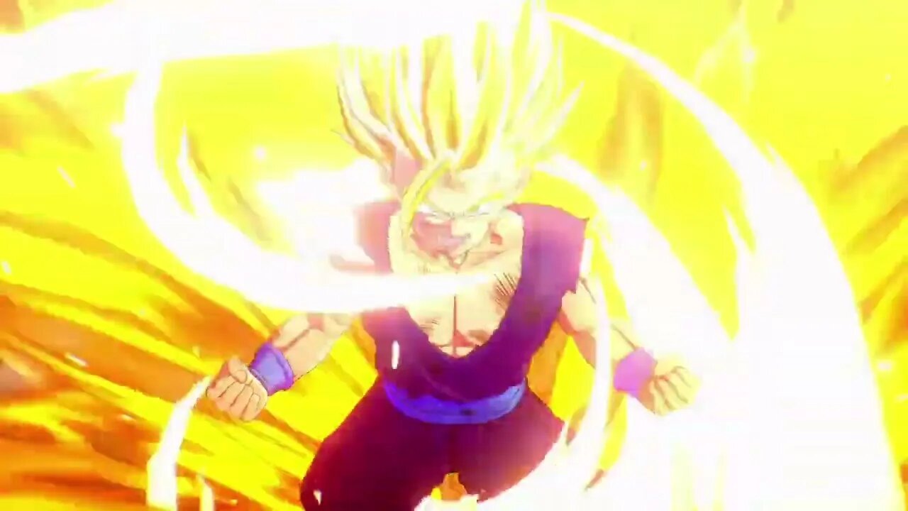 Super Saiyan 2 Gohan & The Father-Son Kamehameha - Dragon Ball Z: Kakarot Game Clip